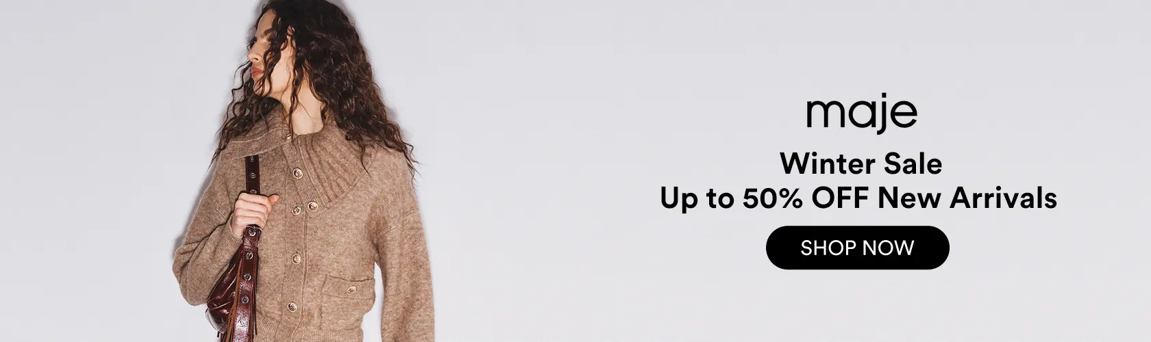 Maje: Winter Sale Up to 50% OFF New Arrivals