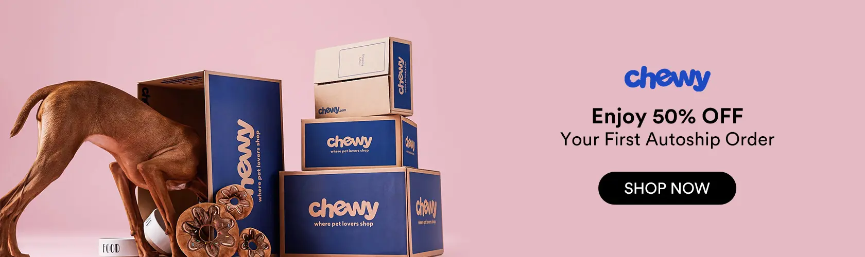 Chewy: 50% OFF Your First Autoship Order of Select Flea & Tick Meds