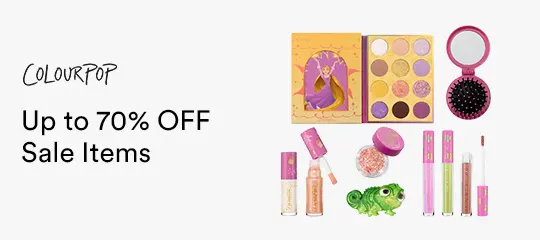 ColourPop: Up to 70% OFF Sale Items
