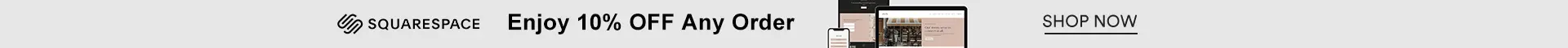 Squarespace: Enjoy 10% OFF Any Order