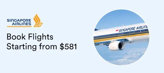 Singapore Airlines US: Book Flights Starting from $581