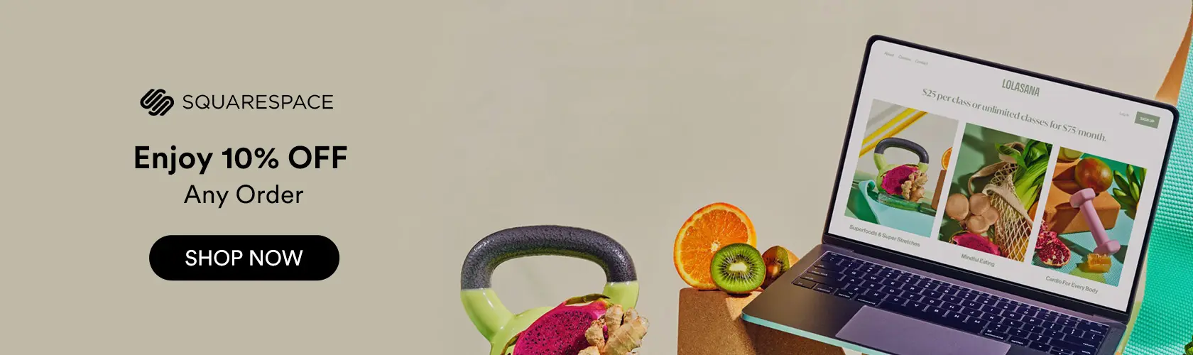 Squarespace: Enjoy 10% OFF Any Order