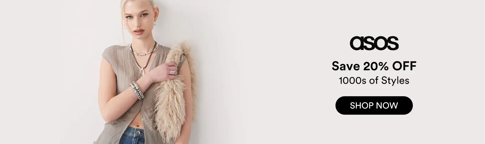 ASOS UK: Save 20% OFF 1000s of Styles