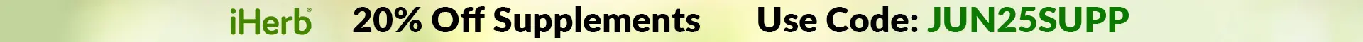 iHerb: Save 20% OFF Supplements