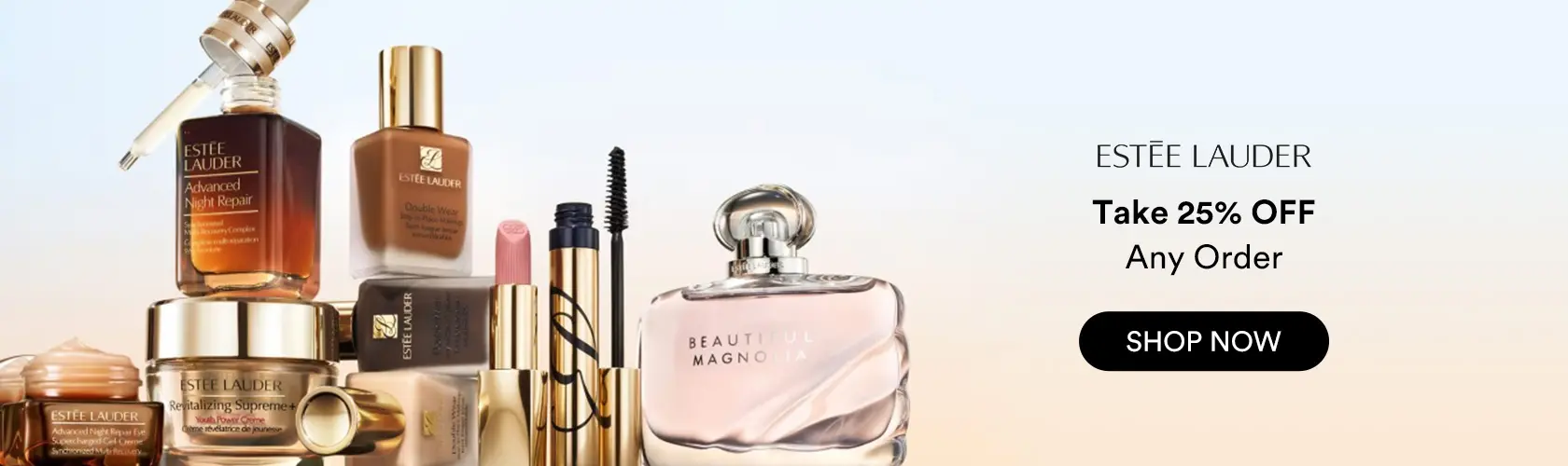 Estee Lauder: Take 25% OFF Any Order