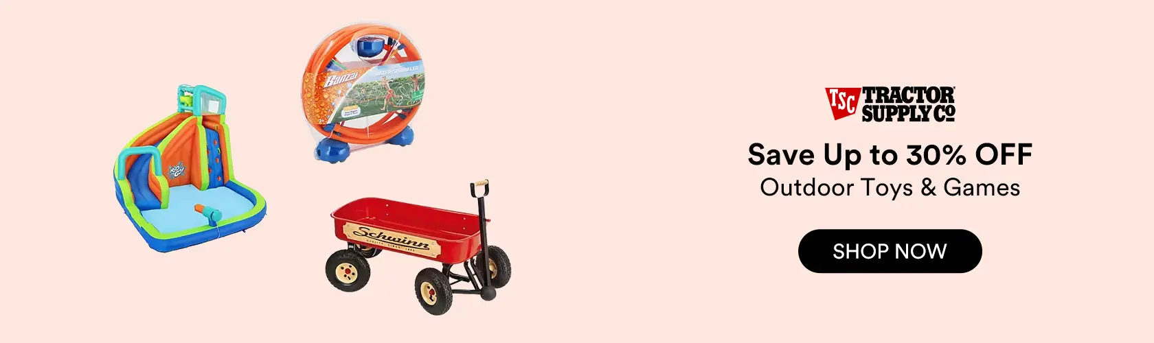 Tractor Supply Company: Save Up to 30% OFF Outdoor Toys & Games