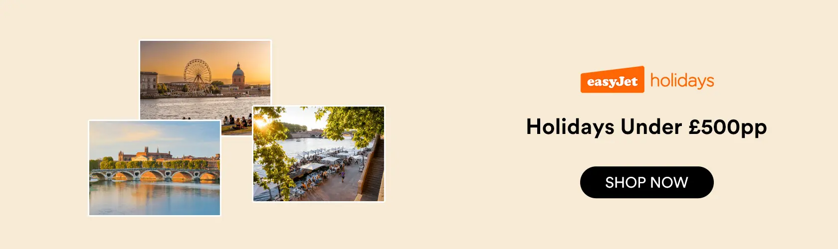EasyJet Holidays UK: Holidays Under £500pp
