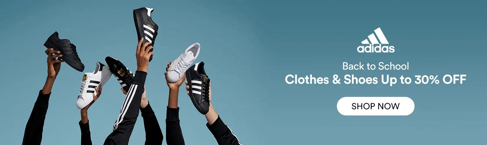 Adidas US: Back to School Clothes & Shoes Up to 30% OFF