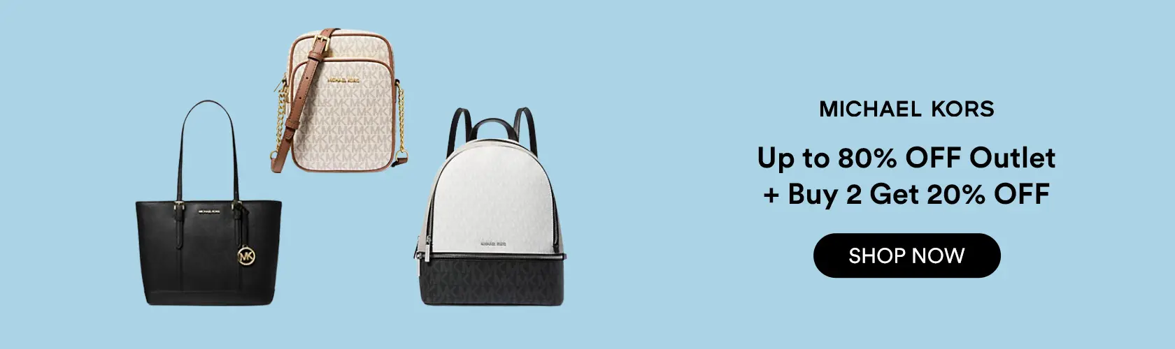 Michael Kors US: Up to 80% OFF Outlet + Buy 2 Get 20% OFF