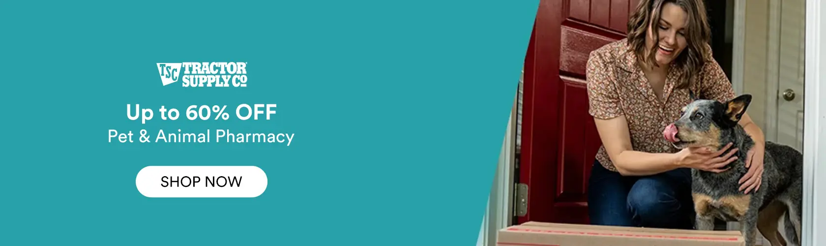 Tractor Supply: Up to 60% OFF Pet & Animal Pharmacy