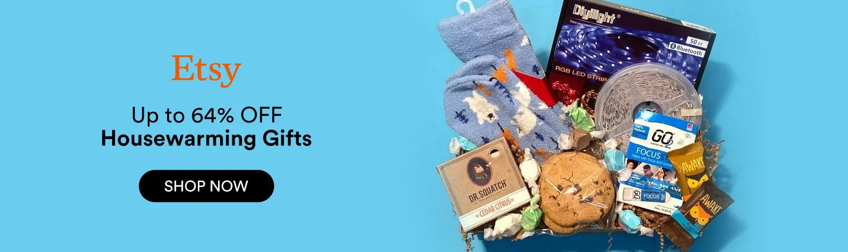 Etsy US: Up to 64% OFF Housewarming Gifts