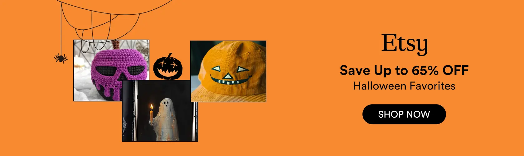 Etsy US: Save Up to 65% OFF Halloween Favorites