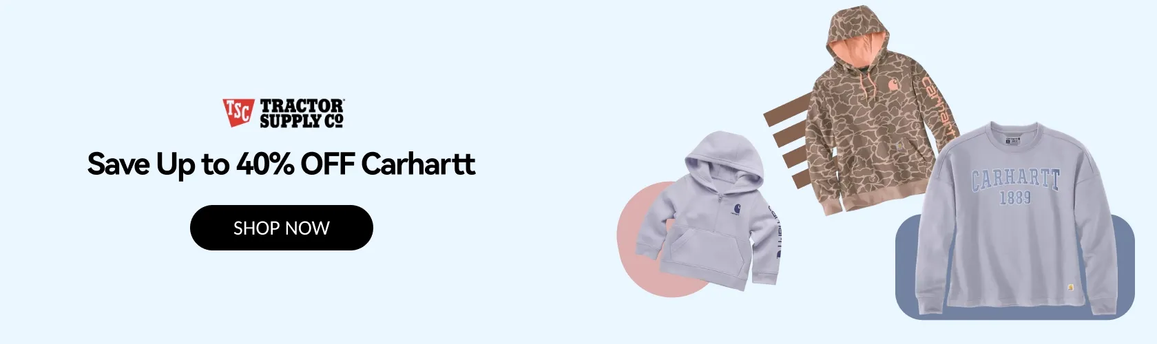 Tractor Supply Company: Save Up to 40% OFF Carhartt
