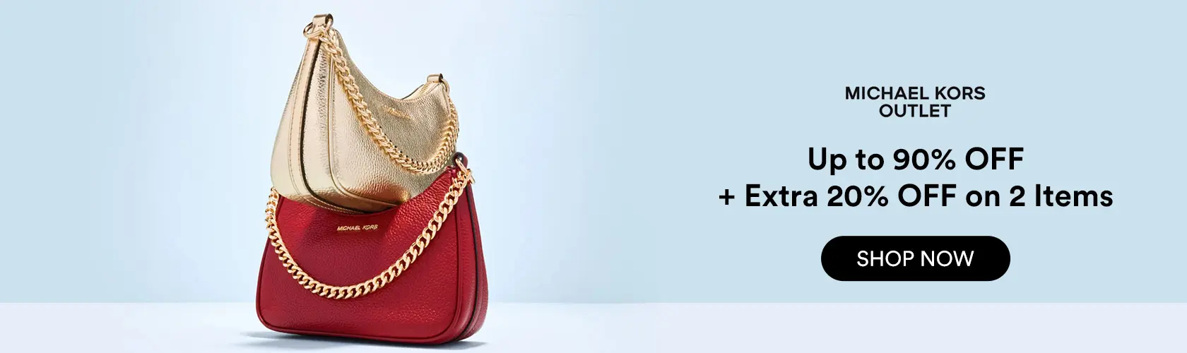 Michael Kors US: Up to 90% OFF + Extra 20% OFF on 2 Items