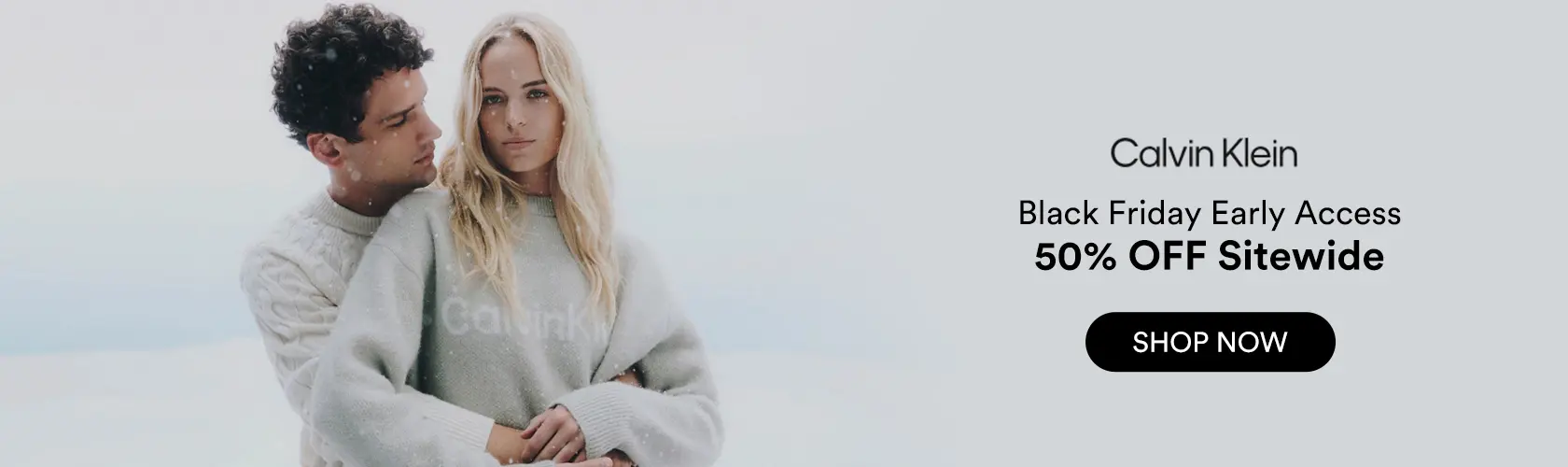 Calvin Klein: Black Friday Early Access 50% OFF Sitewide