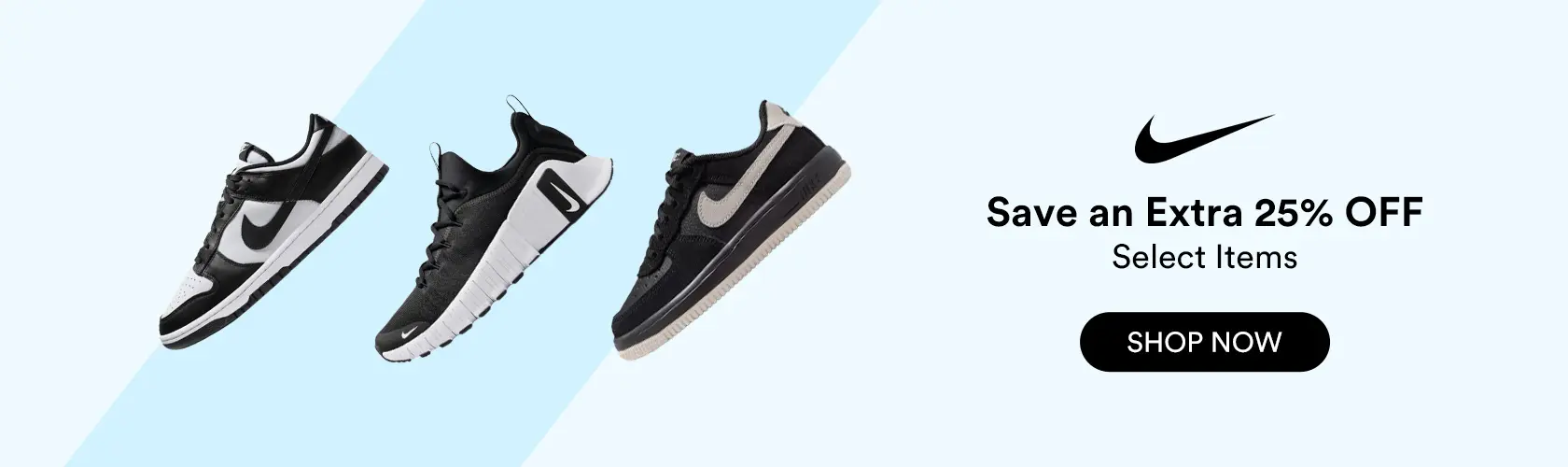Nike: Save an Extra 25% OFF Select Items