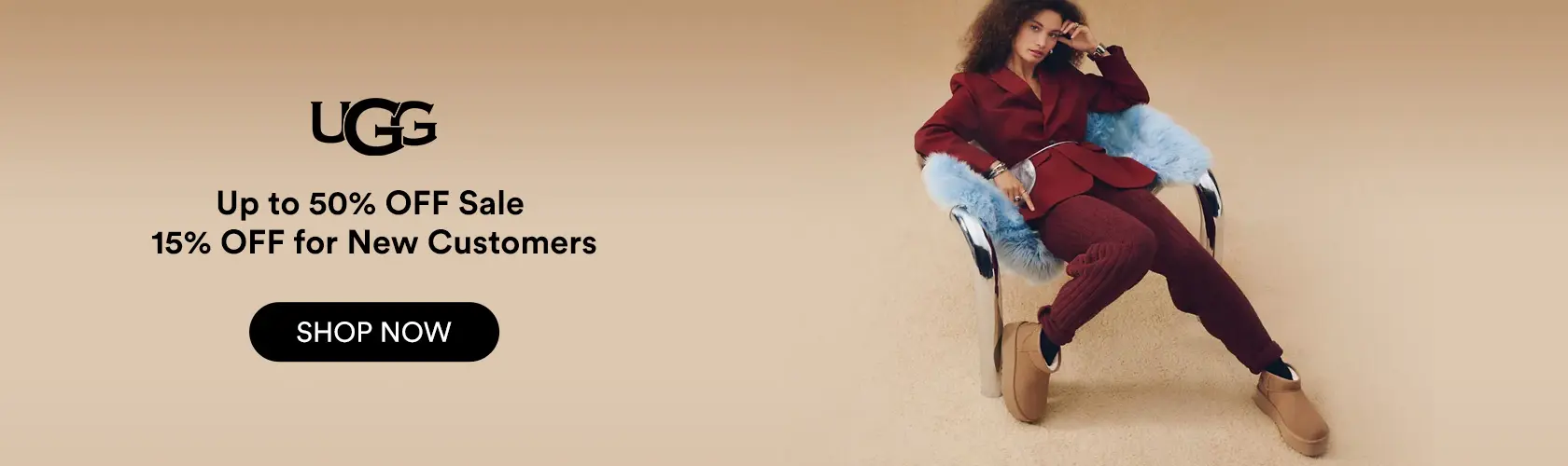 UGG US: Up to 50% OFF Sale + 15% OFF for New Customers