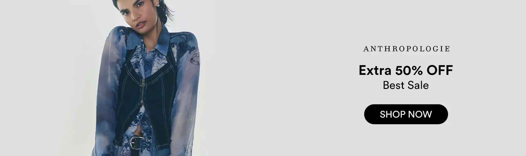 Anthropologie: Extra 50% OFF Best Sale