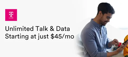 T-Mobile Prepaid: Unlimited Talk & Data Starting at just $45/mo