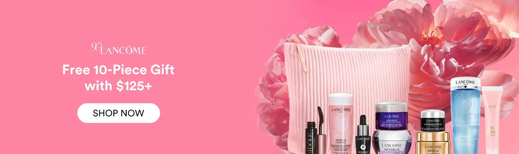 Lancome: Free 10-Piece Gift with $125+