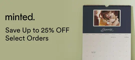 Minted: Save Up to 25% OFF Select Orders