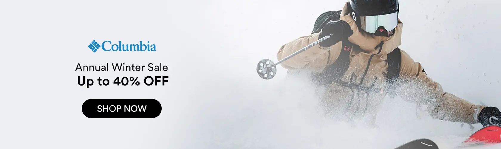 Columbia Sportswear: Annual Winter Sale Up to 40% OFF