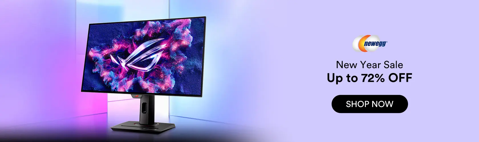 Newegg: New Year Sale Up to 72% OFF
