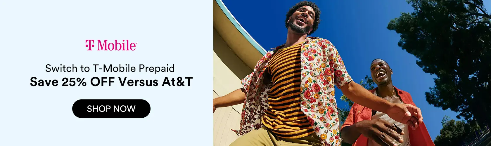 T-Mobile Prepaid: Switch to T-Mobile Prepaid and Save 25% Versus At&T