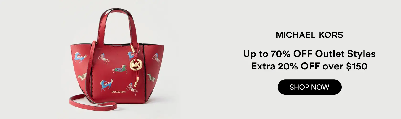 Michael Kors US: Enjoy Up to 70% OFF + Extra 20% OFF over $150