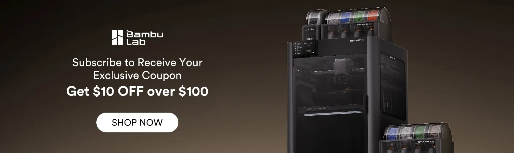 Bambu: Subscribe and Get $10 OFF over $100