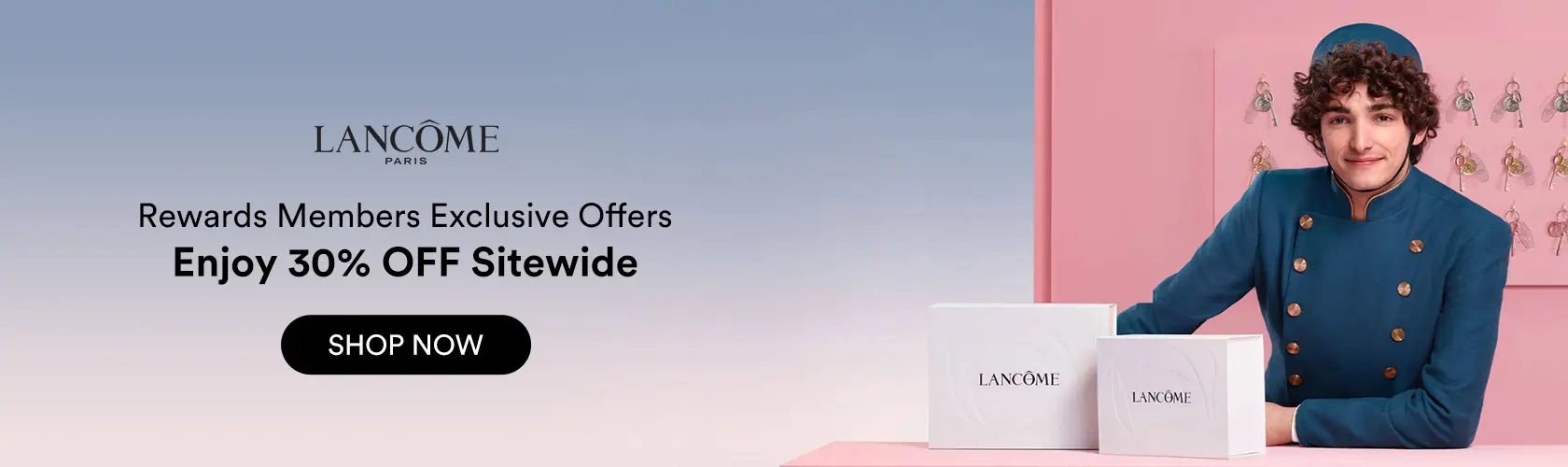 Lancome: Rewards Members Enjoy 30% OFF Sitewide