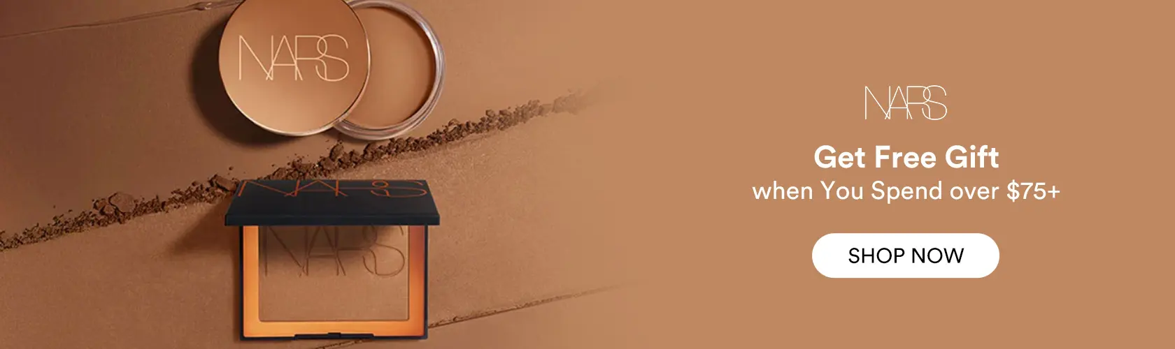 NARS: Get Free Gift when You Spend over $75+
