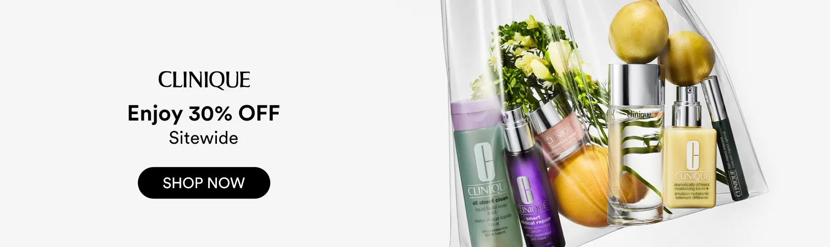 Clinique: Enjoy 30% OFF Sitewide