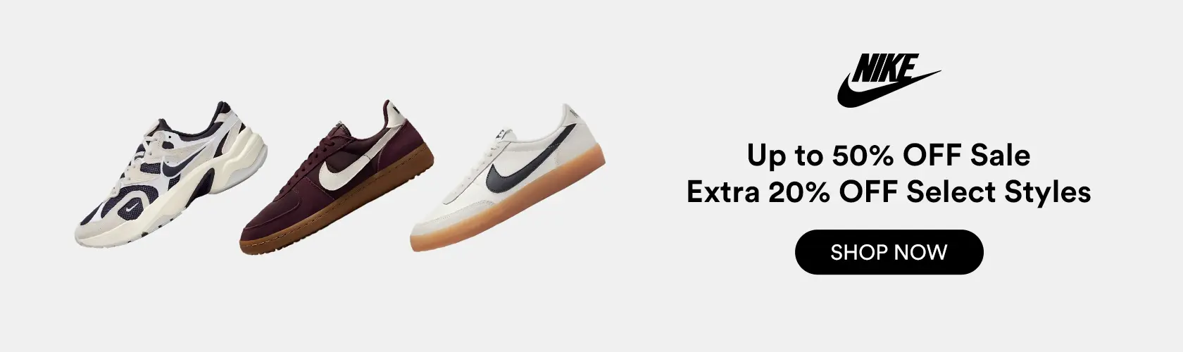 Nike: Save Up to 50% OFF Sale + Extra 20% OFF Select Styles
