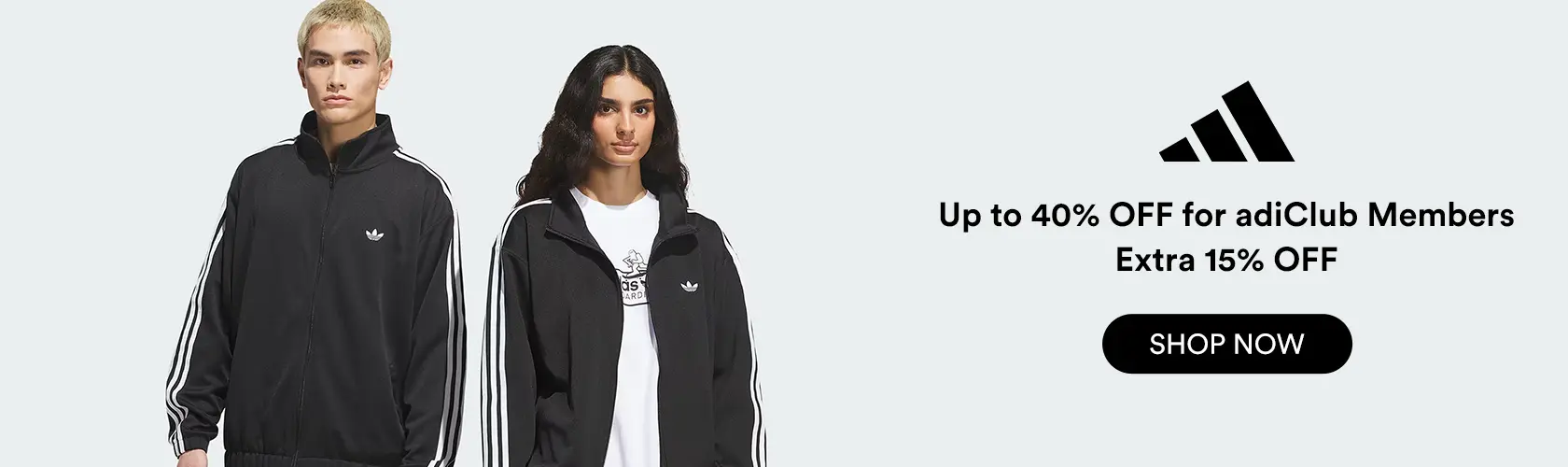 Adidas US: Up to 40% OFF for adiClub Members + Extra 15% OFF