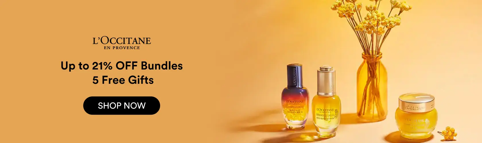 LOccitane:  Up to 21% OFF Bundles + 5 Free Gifts