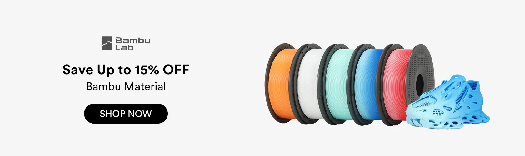 Bambu Lab: Save Up to 15% OFF Bambu Material