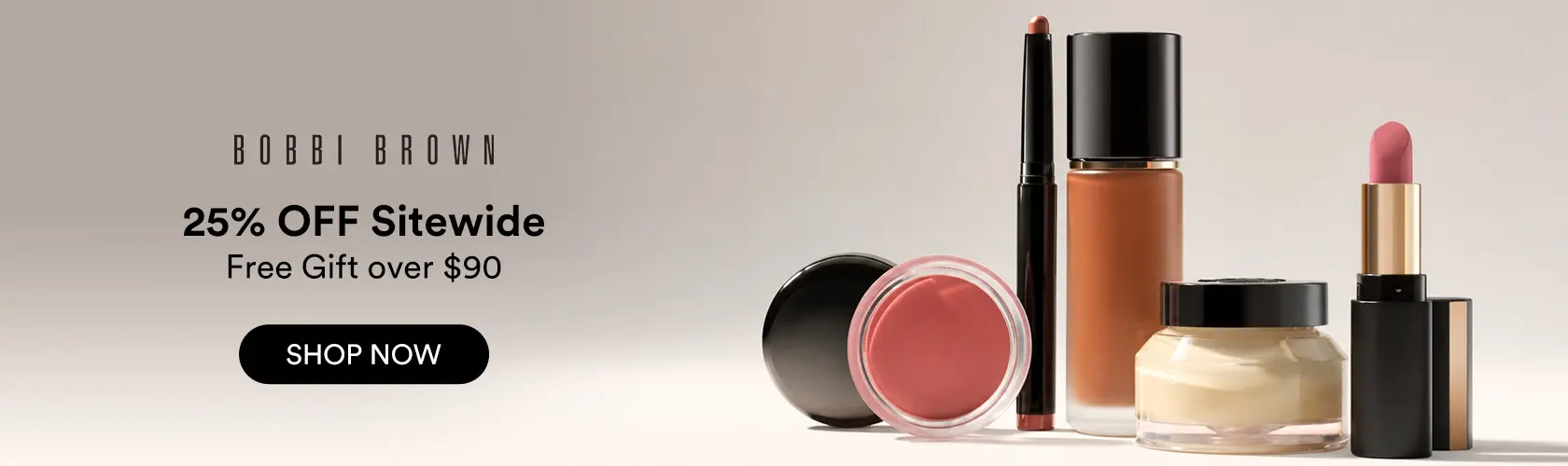 Bobbi Brown: 25% OFF Sitewide + Free Gift over $90