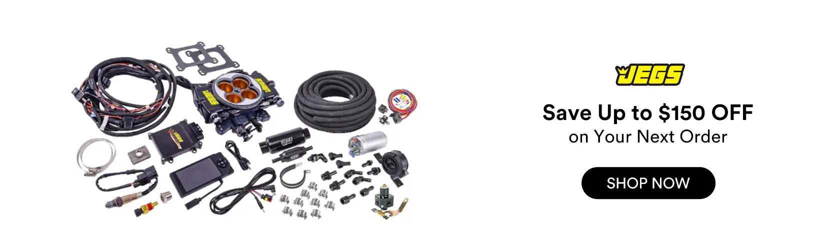 JEGS High Performance: Save Up to $150 OFF on Your Next Order