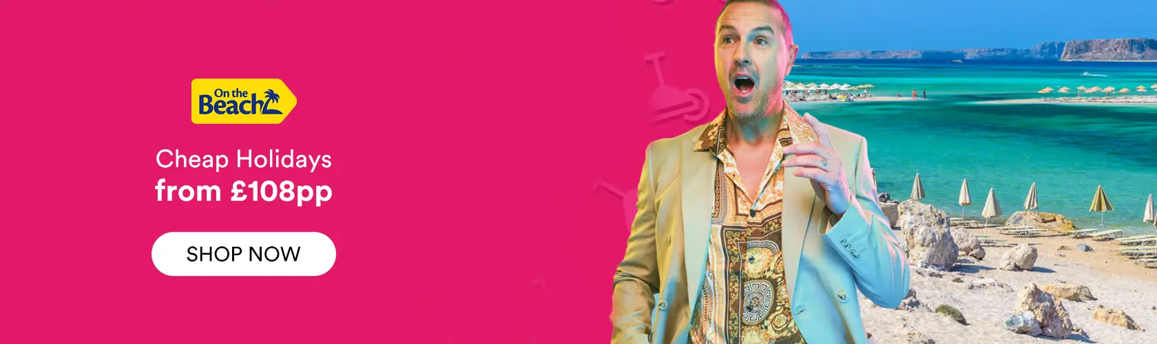 On The Beach: Cheap Holidays from £108pp