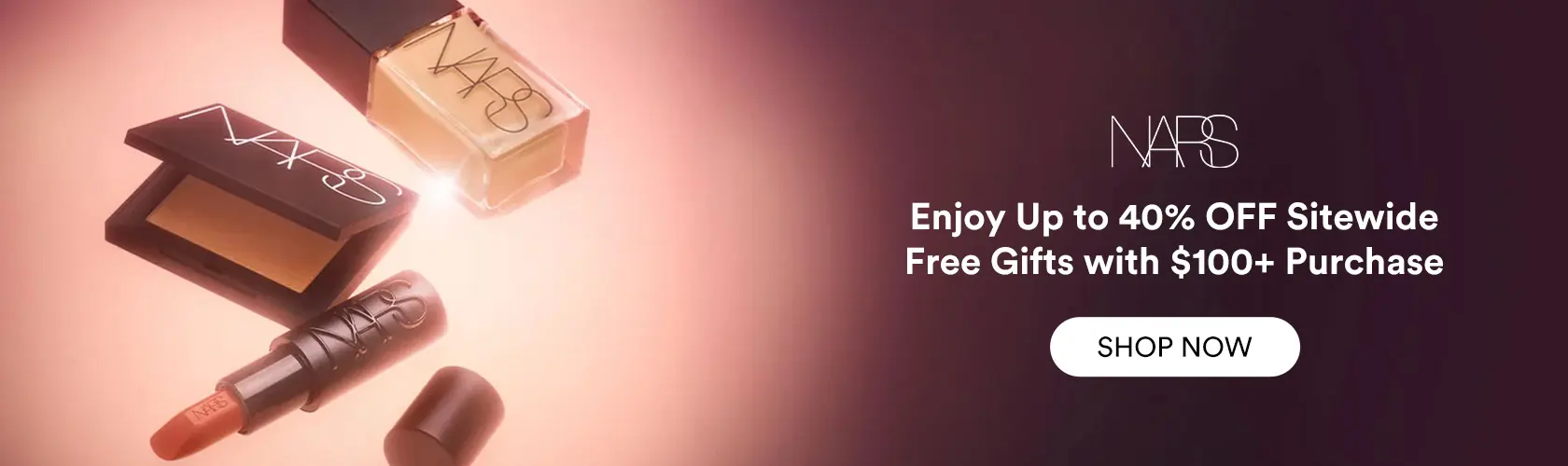 NARS: Enjoy Up to 40% OFF + Free Gifts over $100