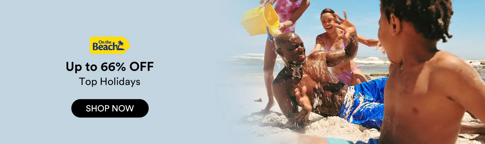 On The Beach: Up to 66% OFF Top Holidays