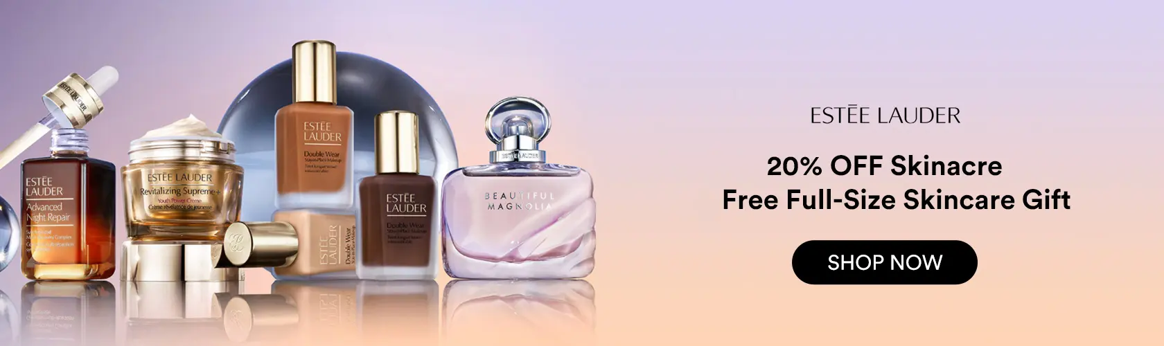 Estee Lauder: 20% OFF Skinacre + Free Full-Size Skincare Gift