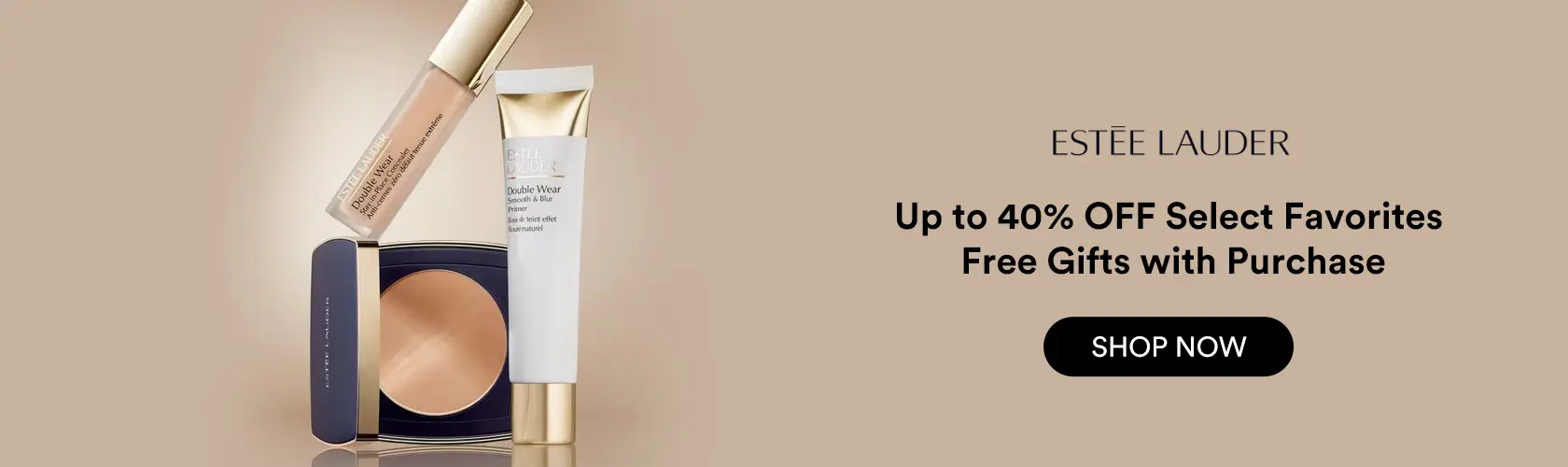 Estee Lauder: Up to 40% OFF Select Favorites + Free Gifts