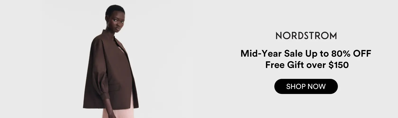 Nordstrom: Mid-Year Sale Up to 80% OFF + Free Gift over $150