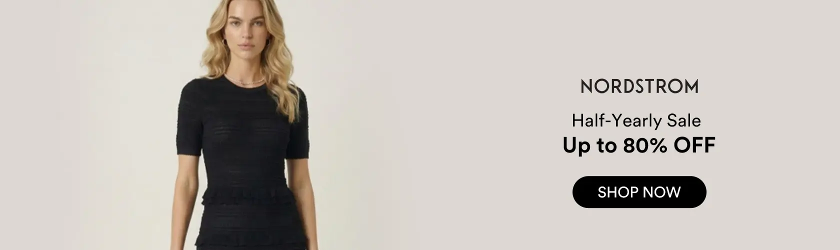 Nordstrom: Half-Yearly Sale Up to 80% OFF