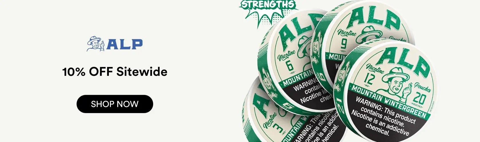 ALP Pouches: 10% OFF Sitewide