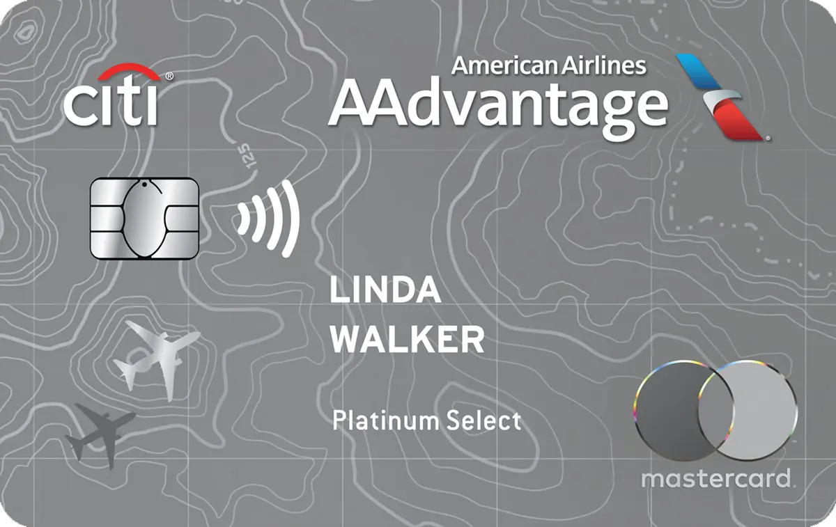 Citi<sup>®</sup> / AAdvantage<sup>®</sup> Platinum Select<sup>®</sup> World Elite Mastercard<sup>®</sup>