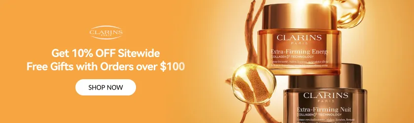 Clarins US: Get 10% OFF Sitewide + Free Gifts over $100