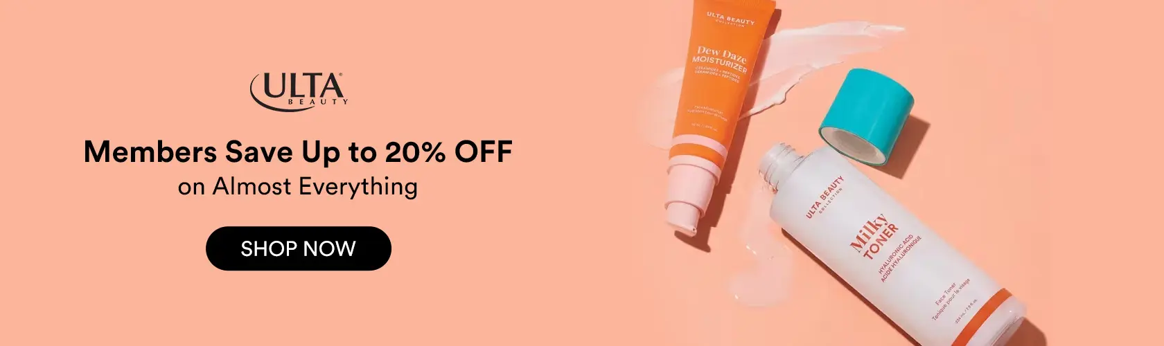 ULTA Beauty: Members Save Up to 20% OFF on Almost Everything